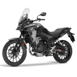 The Honda CB500X is a comfortable mid sized touring motorcycle. Fully equipped with luggage, this motorbike is perfect for touring in Vung Tau, Vietnam, as a couple or solo rider.